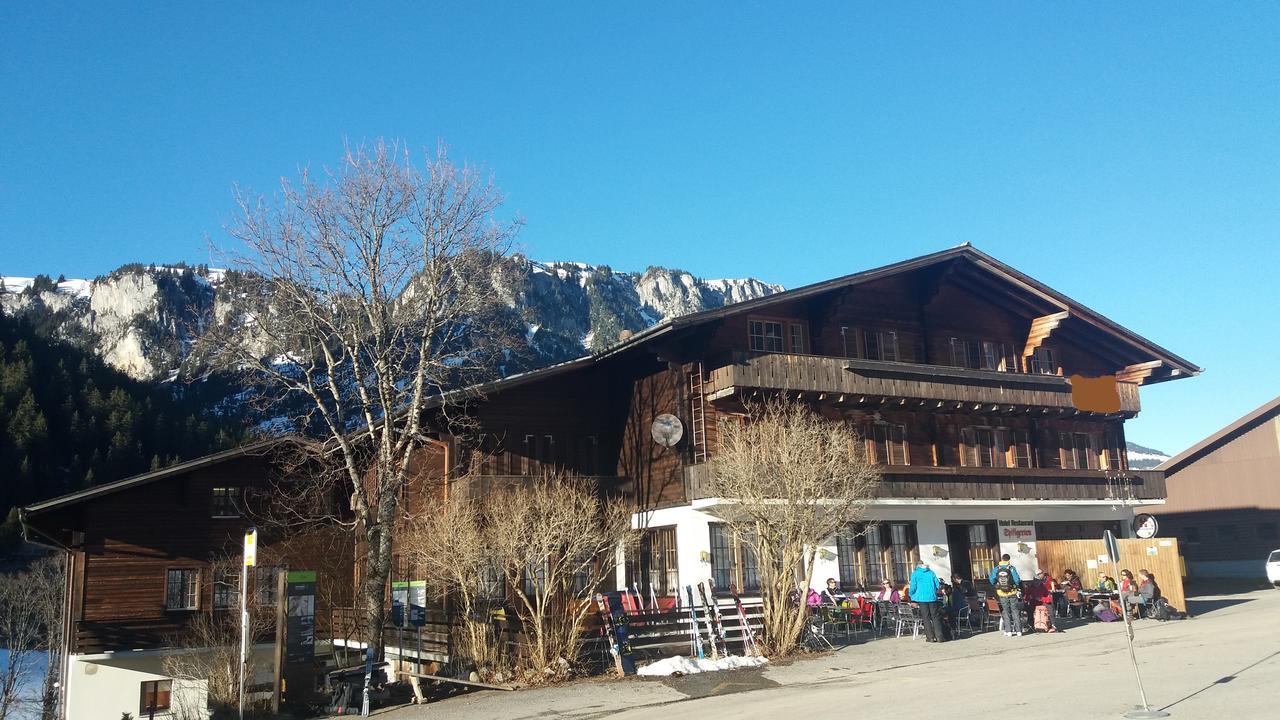 Hotel Restaurant Spillgerten Diemtigtal Schwenden Exteriör bild